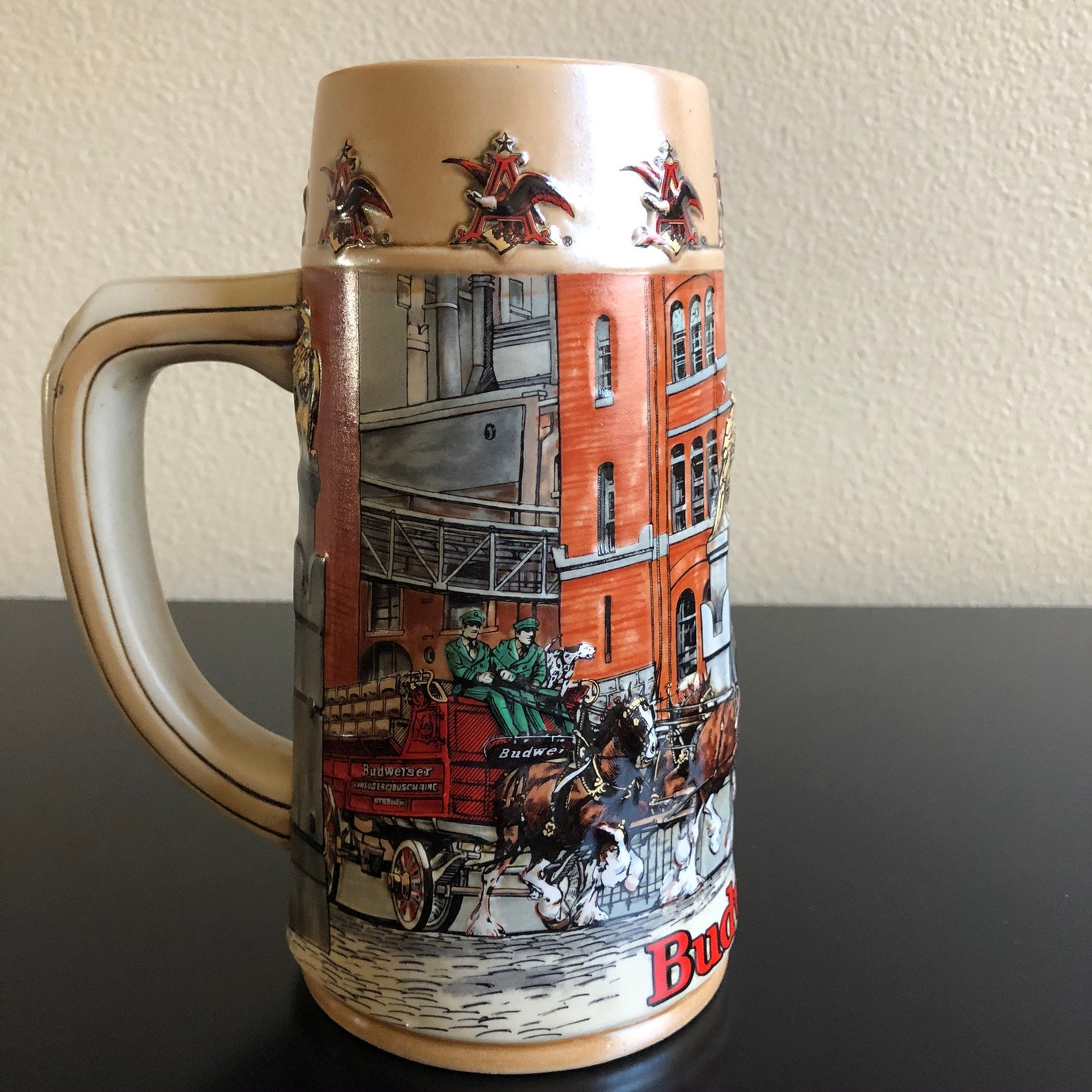 Collectible Budweiser Stein Historical Landmark Series Etsy