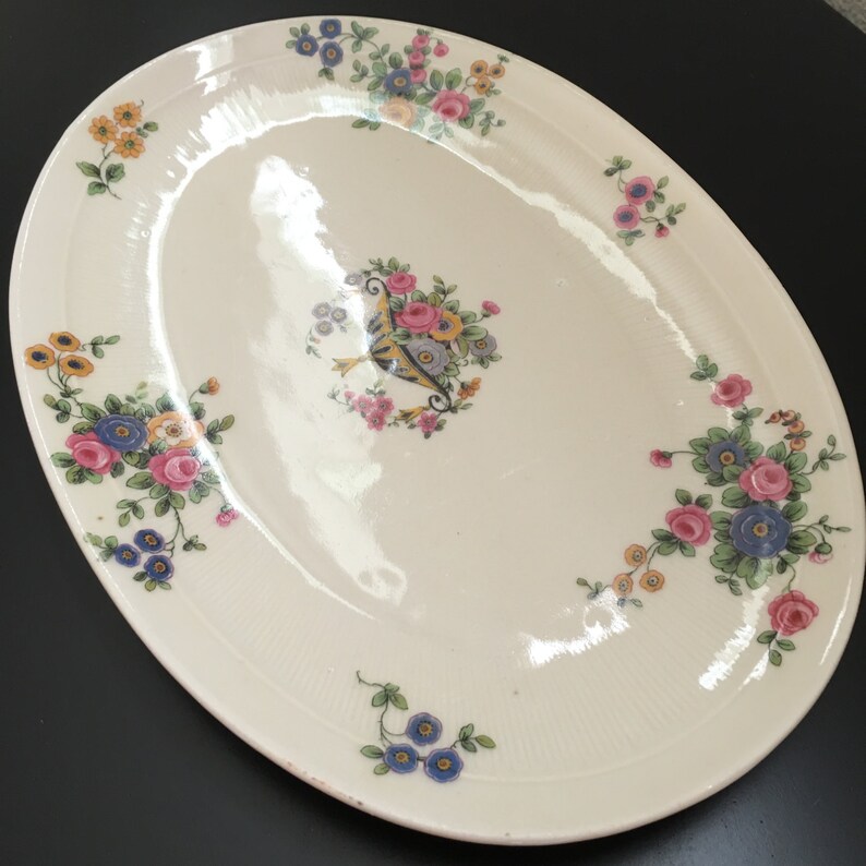 Antique French Limoge Platter CH Field Haviland Oval Plate Etsy