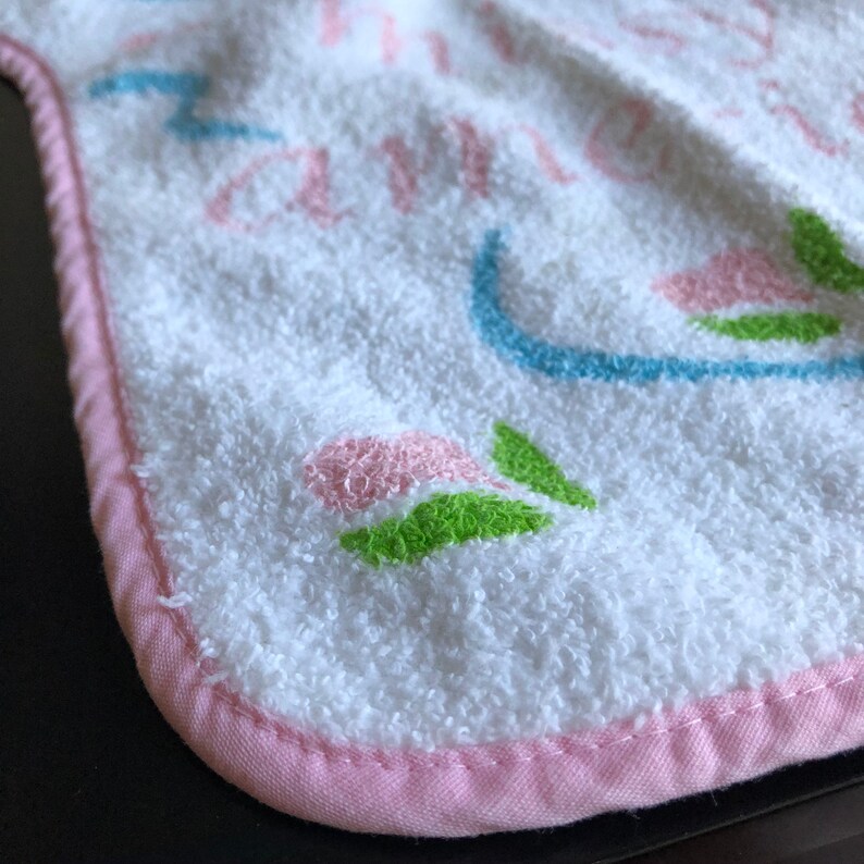 Miss America White Terry Cloth Baby Girl Bib Baby Girl Bib Etsy