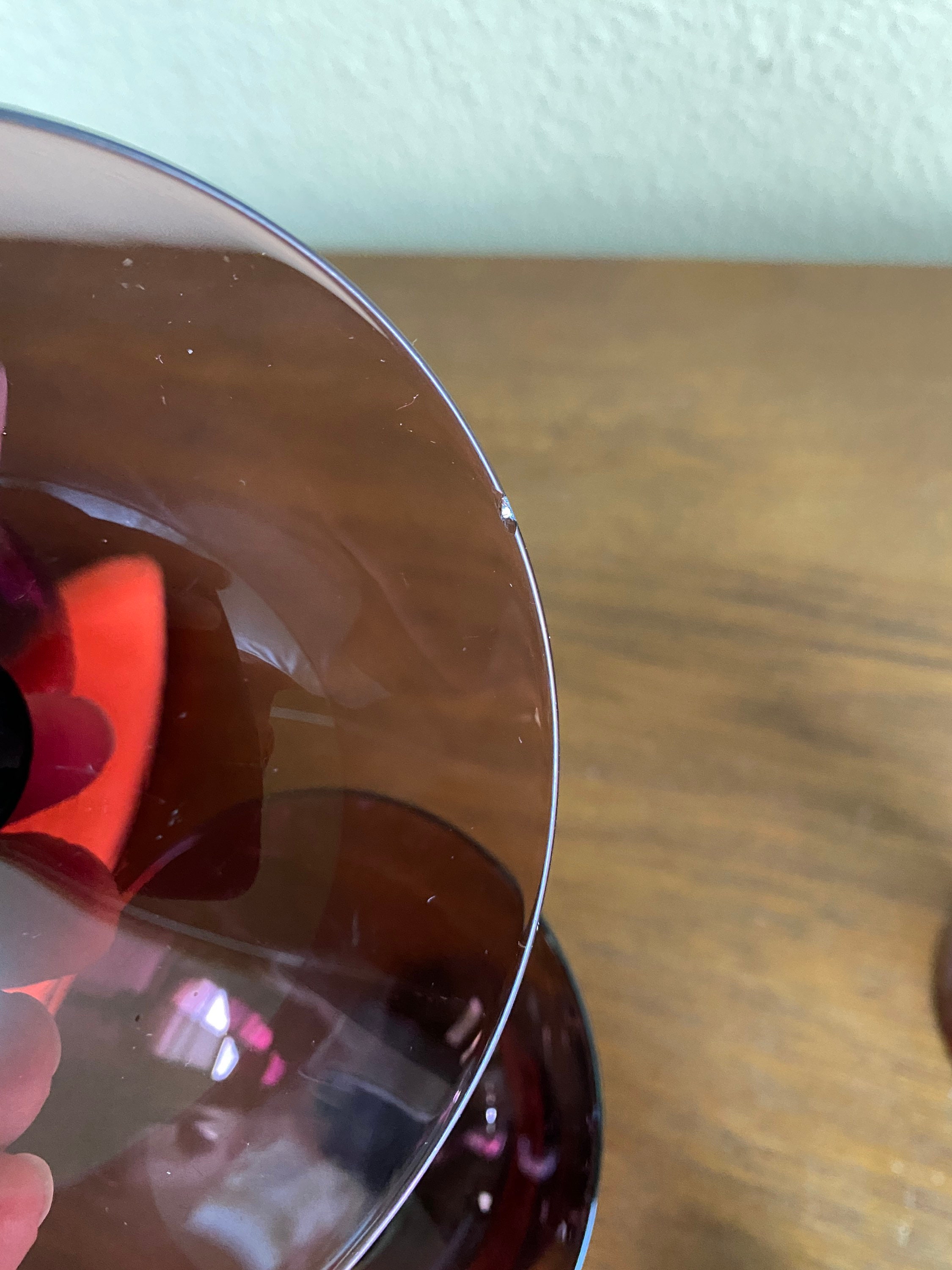 Vintage Amethyst Glass Drink Glasses Purple Barware Purple Etsy