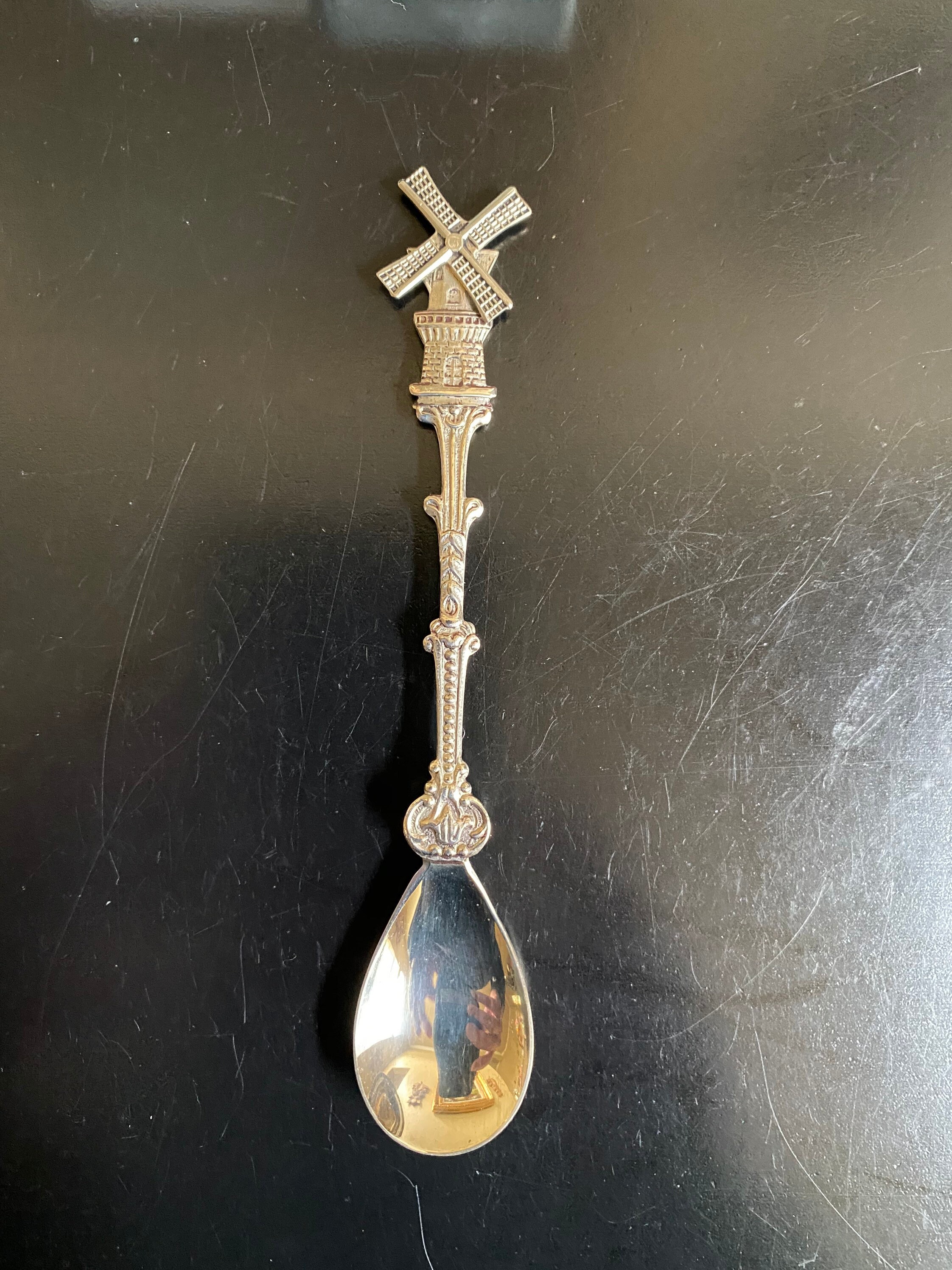 Collectible Vintage Windmill Silver Plated Spoon Collectible Etsy UK