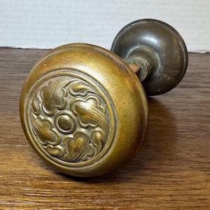 Vintage Brass Doorknob, Brass Doorknob, Vintage Doorknob, Restoration Hardware, Salvage
