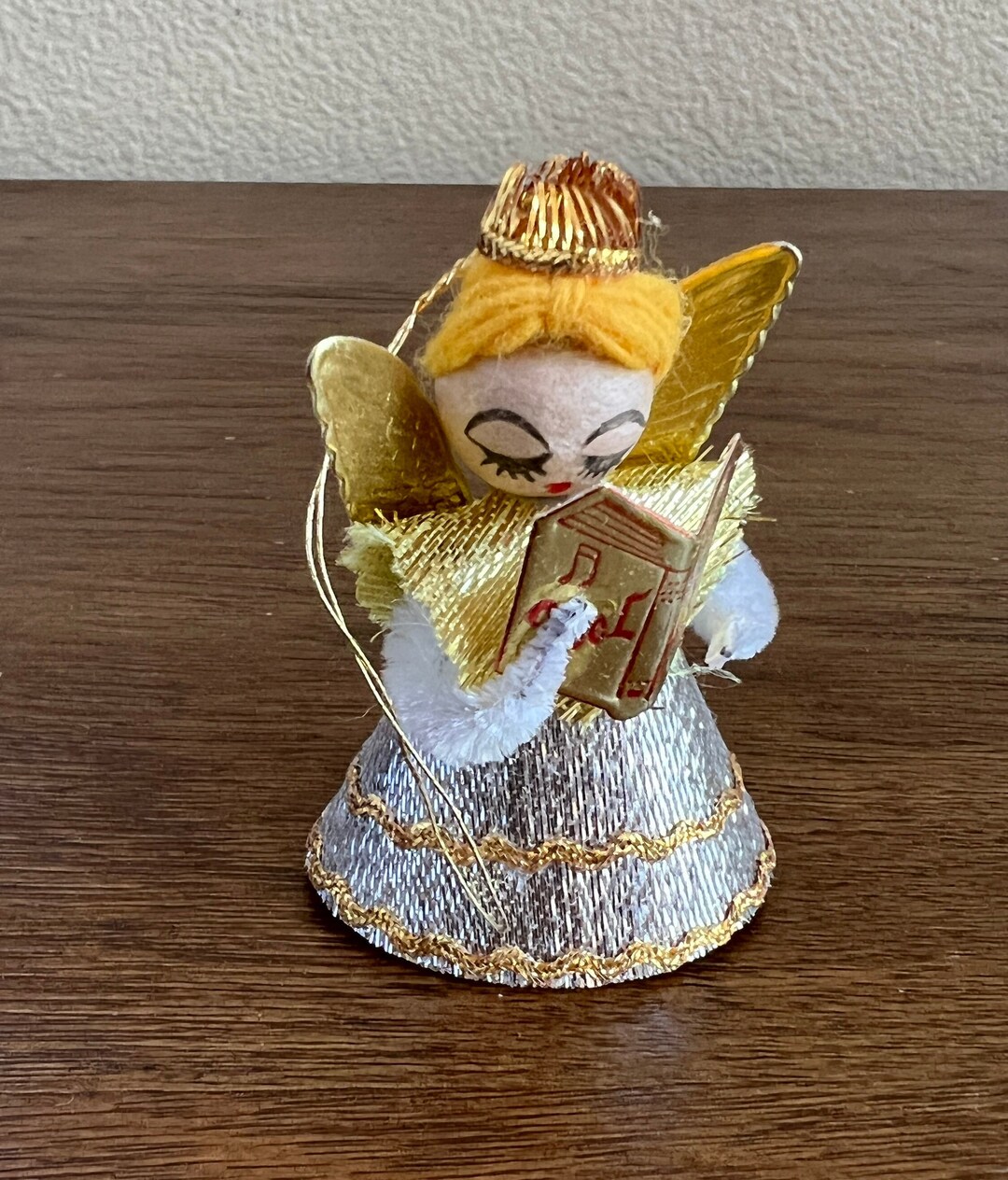 Vintage Angel Ornament, Vintage Angel, Vintage Christmas, Vintage Tree