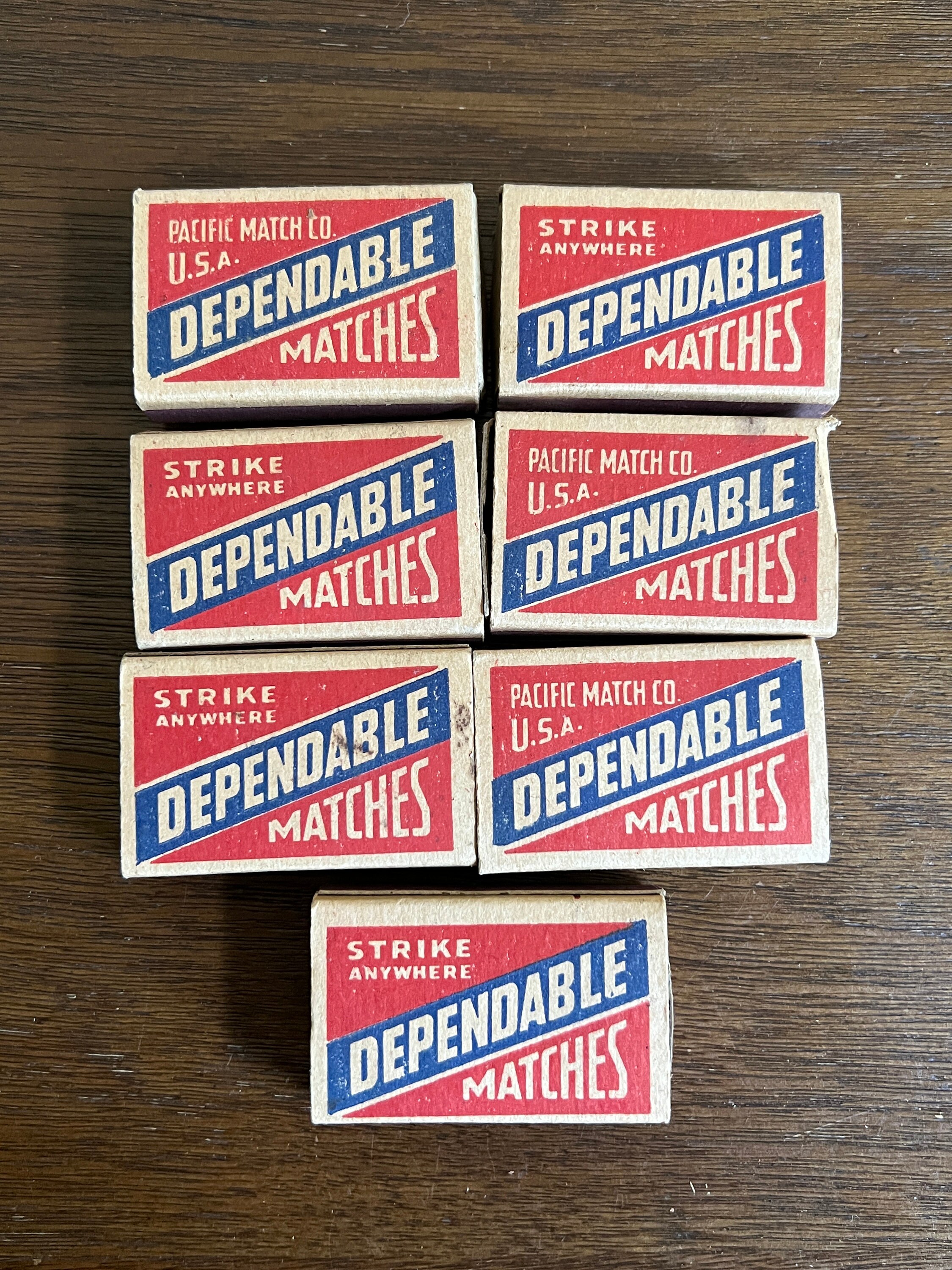 Matchstick Books Expires April 12th** Vintage Dependable Match Books, Vintage ...