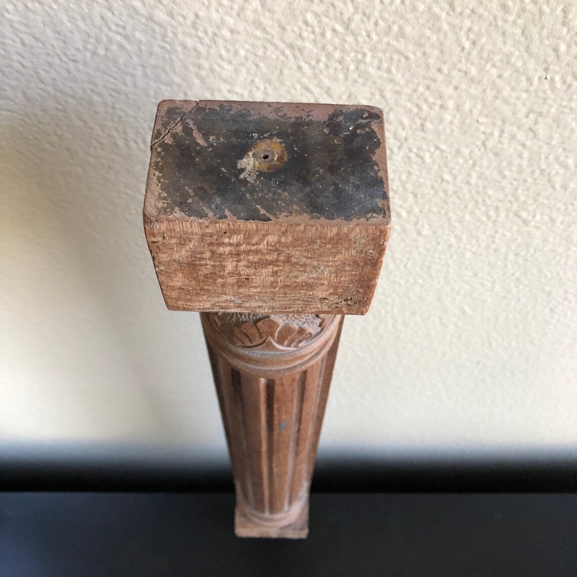 Large vintage wood spindle decorative posts table legs Etsy