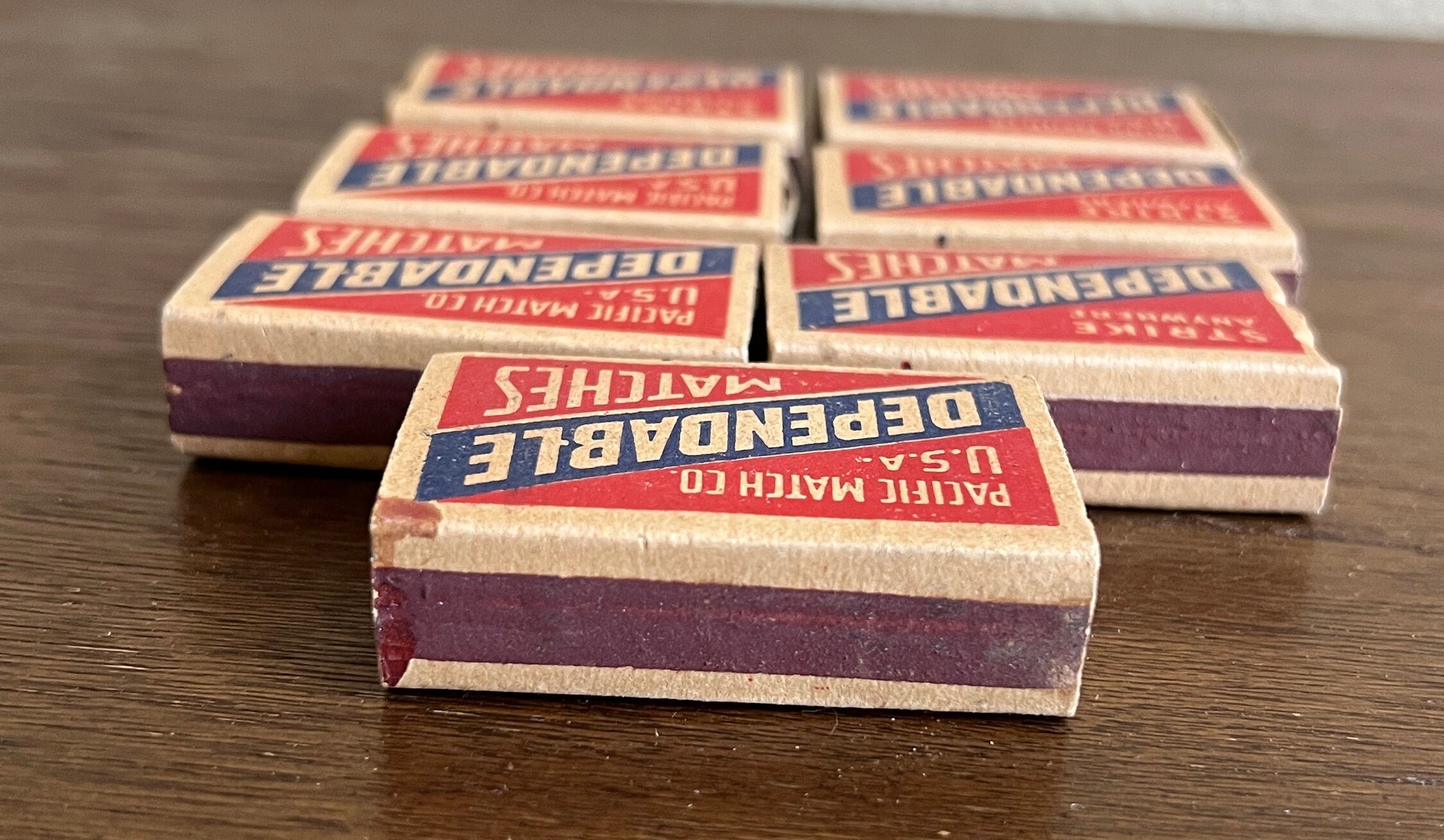 Matchstick Books Expires April 12th** Vintage Dependable Match Books, Vintage ...
