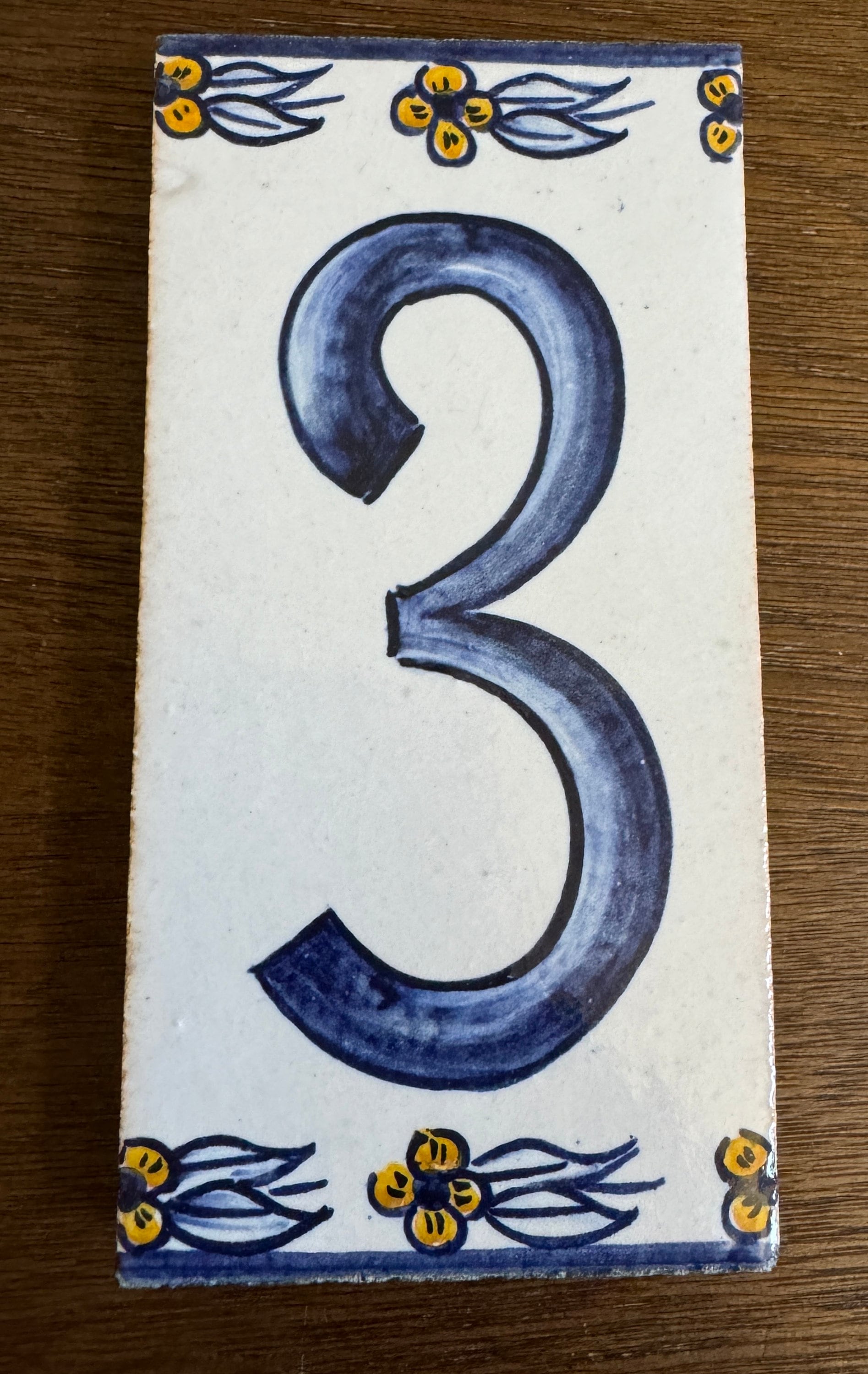 Expires Aug. 20th** Vintage House Number 3, Terracotta House