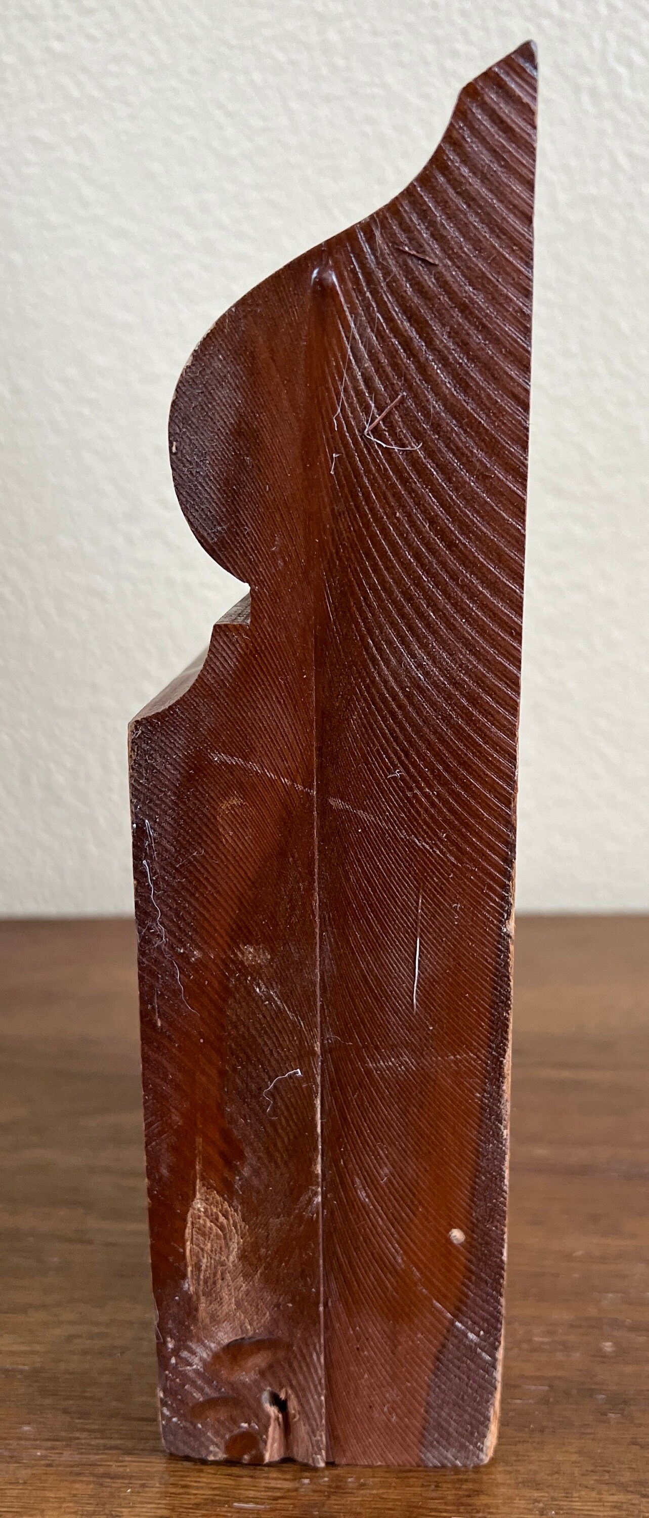 Vintage Stained Wood Moulding Plinth Blocks Molding, Moulding Trim Work ...