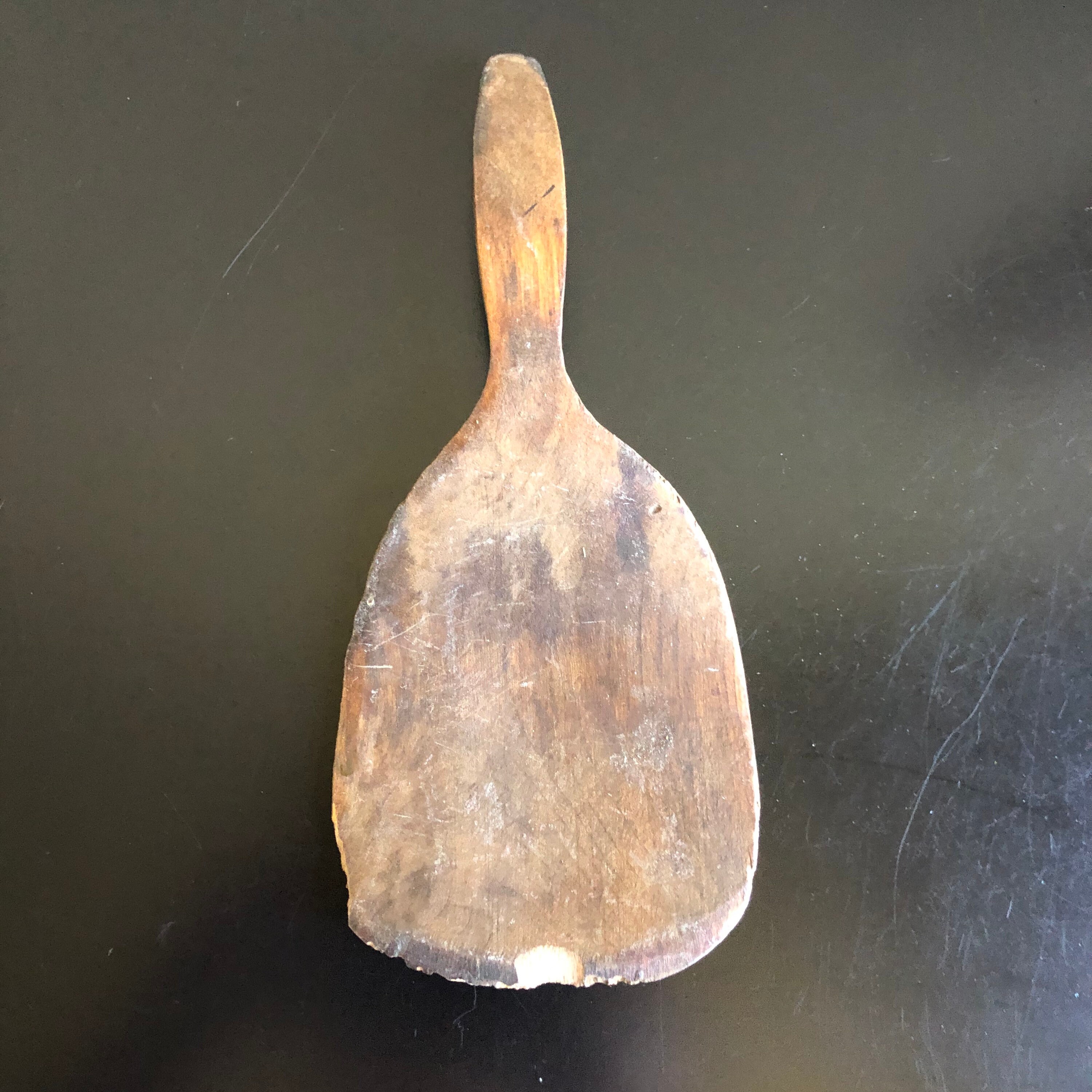 Antique Wood Butter Paddle Dough Paddle Dough Scrapper Old Etsy