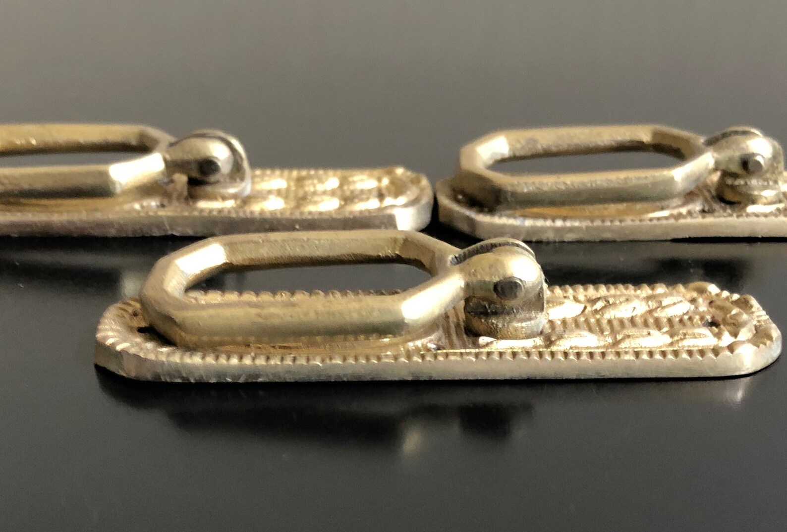 Antique Brass Drop Handle Drawer Pulls Brass Drawer Pulls Etsy