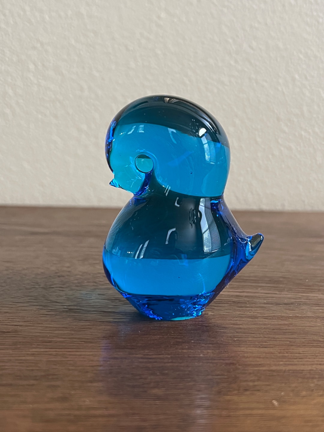Vintage Glass Blue Bird, Vintage Glass Bird, Vintage Bird, Bue Bird Etsy
