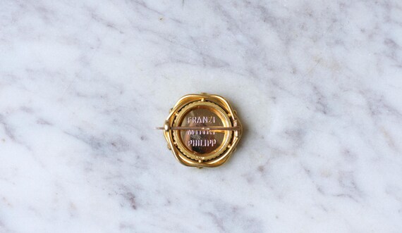 Broche Vintage Vierge à L'Enfant En Cuivre, XXe Siècle, Occasion - Bijou Ancien Religieux