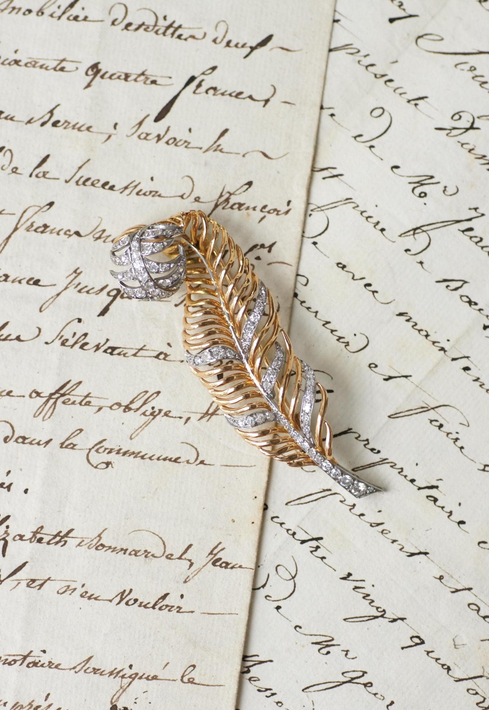 1950年代のダイヤモンドブローチ - Etsy 日本