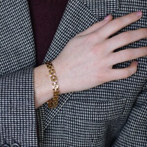 Cartier Panther Mesh Armband Gelbgold Bild 4