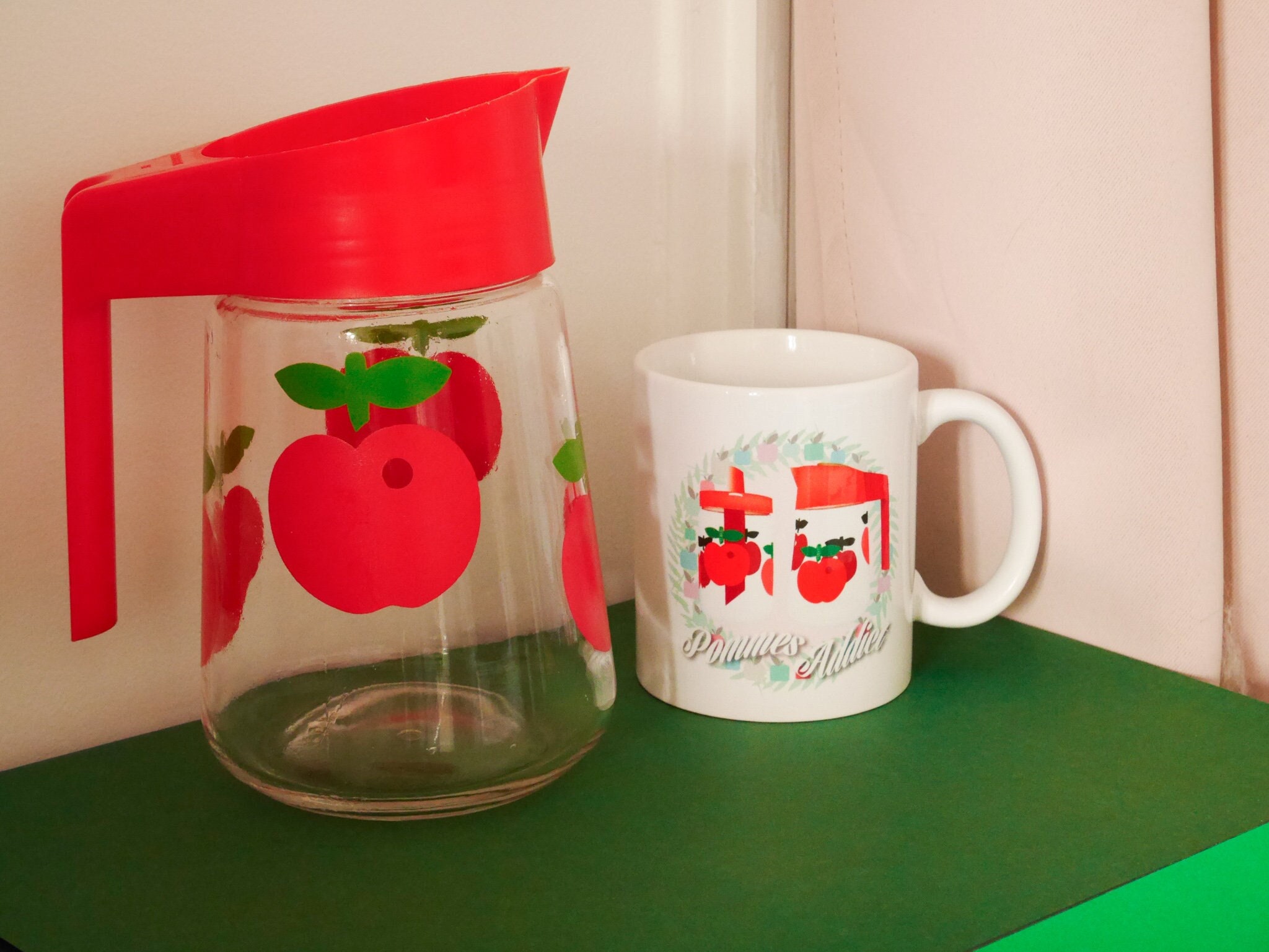 Mug Illustration Pommes Henkel