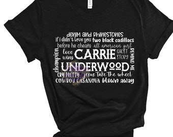 ミュージシャン 10s carrie underwood tour t shirt y2k 10s carrie underwood tour t shirt y2k - メルカリ