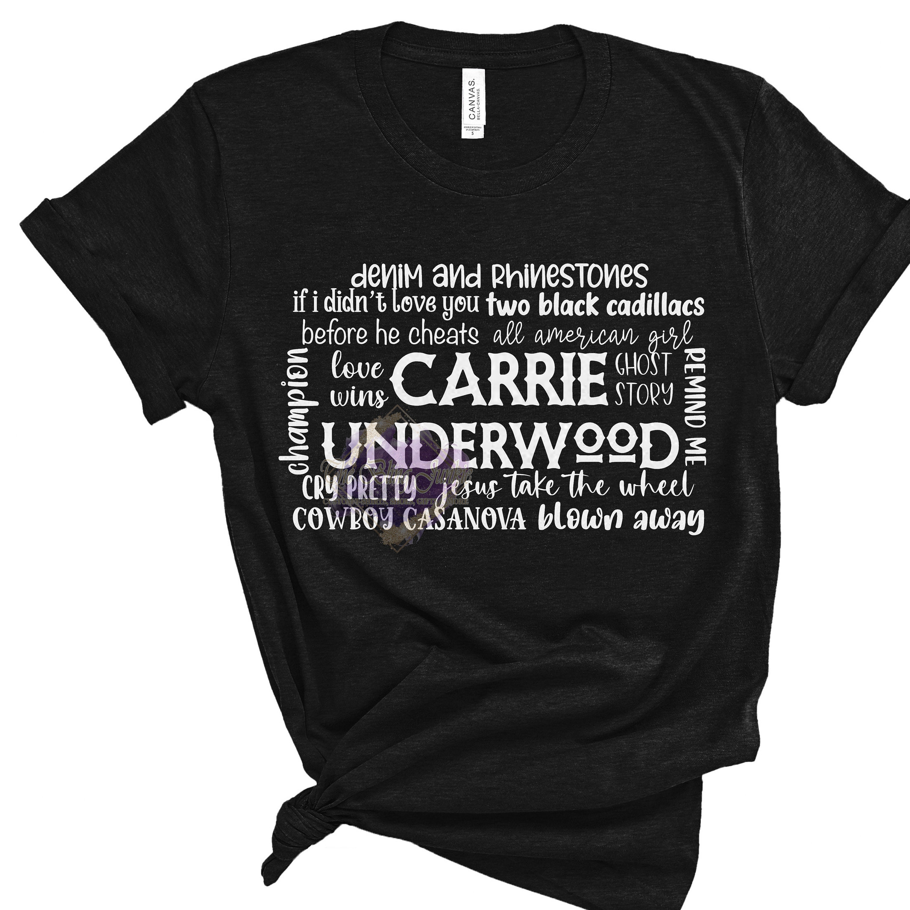 Carrie Underwood Songs Inspired T-shirt, Carrie Underwood T-shirt