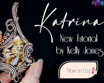 Katrina Frame Pendant Tutorial. Learn to make this beautiful design with one simple download.