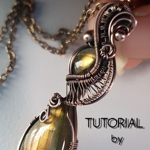 TUTORIAL. Two Stone Pendant Tutorial by Kelly Jones. Instant download PDF.