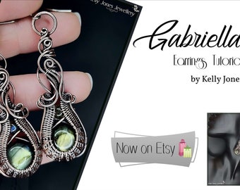 Gabriella Earrings Tutorial. Learn to make this beautiful design with one simple download.