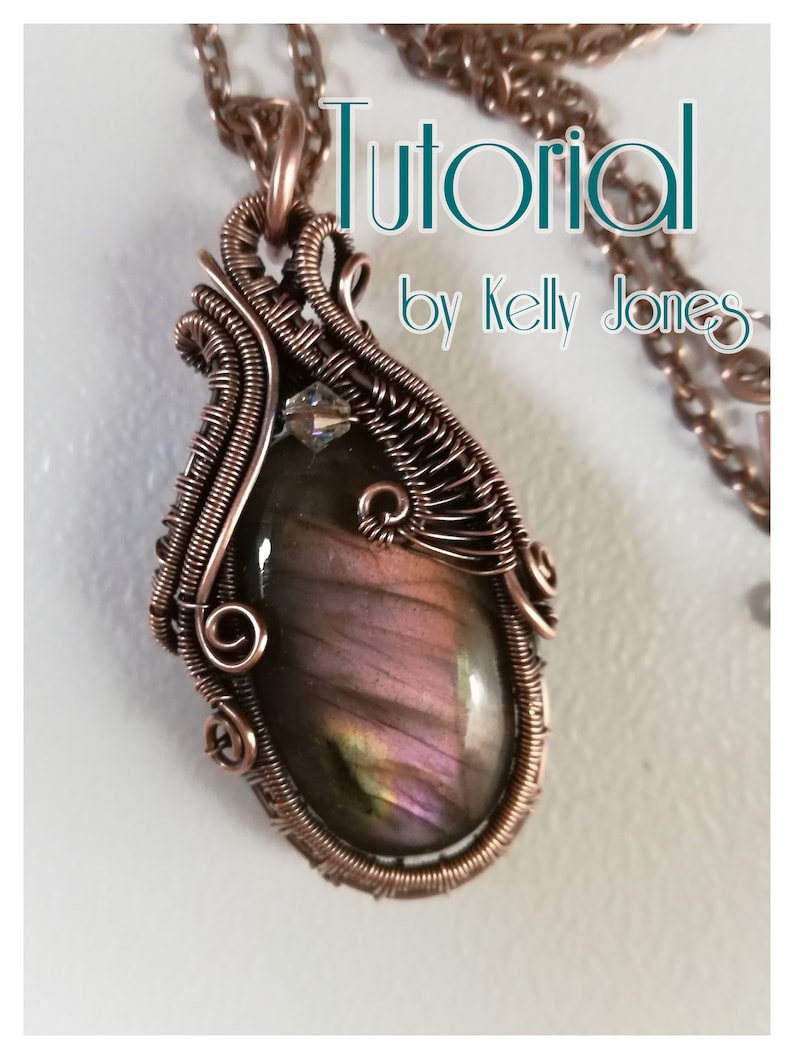 TUTORIAL. Lyre Impression Pendant Wire Max 76% OFF Instant Tutorial. Wrap National products An
