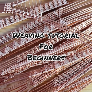 Learn weaving. An instant download, pdf file with many weaves from beginner through to advanced.