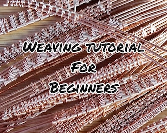 Learn weaving. An instant download, pdf file with many weaves from beginner through to advanced.