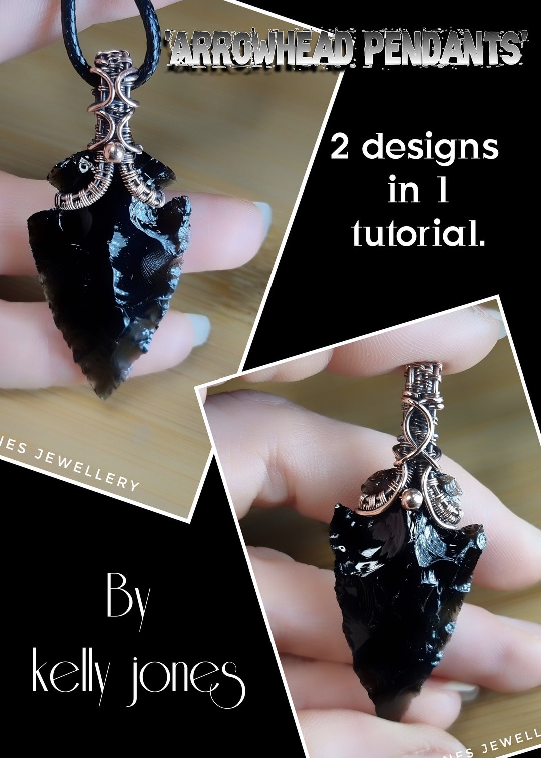 This Wire Wrap Tutorial for an 'arrowhead' is Two Tutorials in One. an