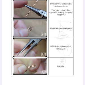 Guitar Pendant Tutorial. Wire wrap pdf tutorial, download instantly and start crafting straight away. Kelly Jones design. image 5