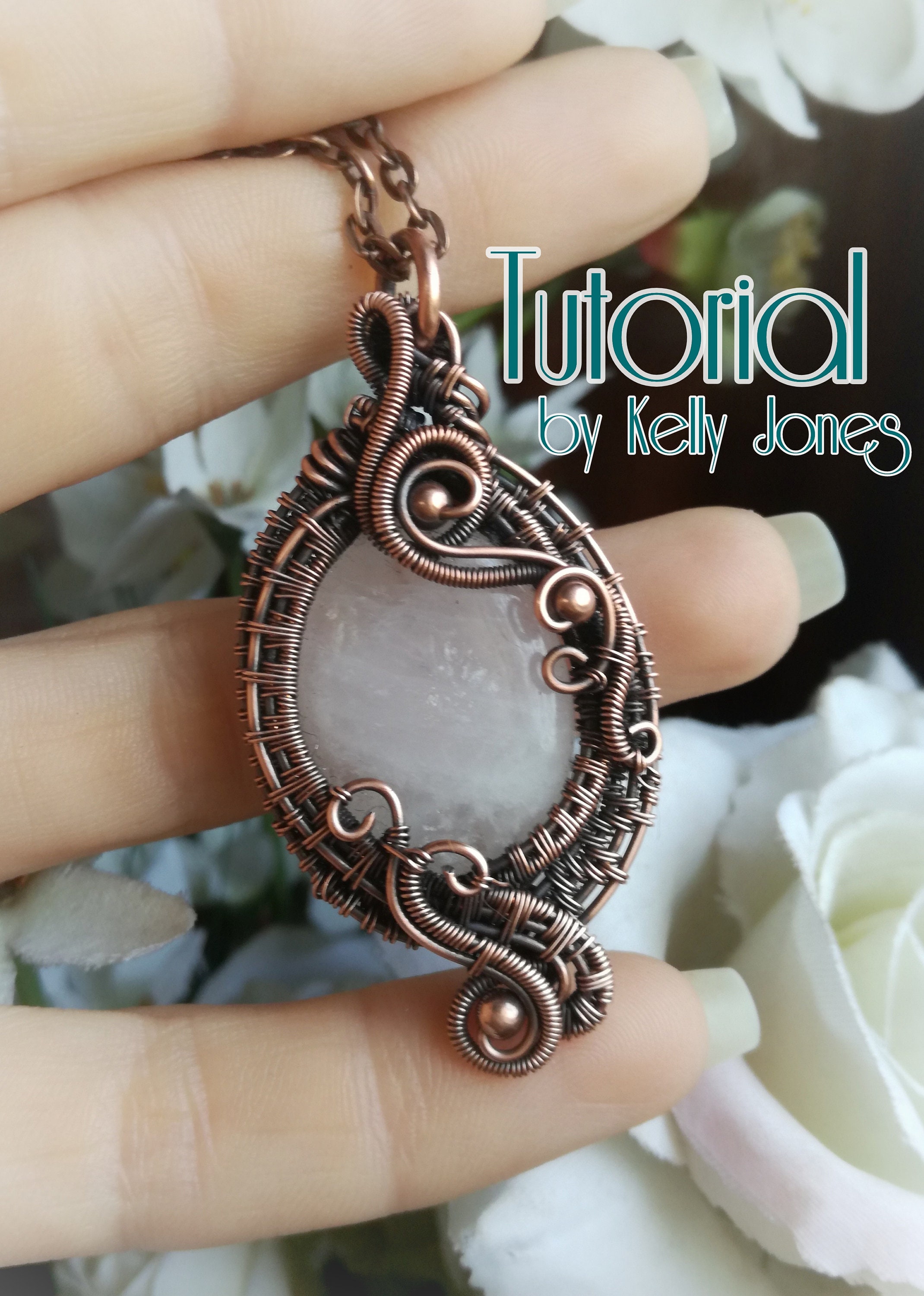 Learn Wire Wrapping-Arwen Pendant-Tutorial-Wire Wrapped Jewelry Making  Technique-Lessons-Step-by-Step Instructions - Wire Wrap Tutorials