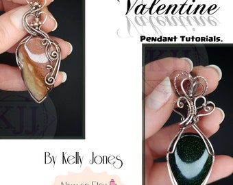 Valentine Twin Pendant Tutorials. Learn to make these beautiful designs. Contains 2 downloads.