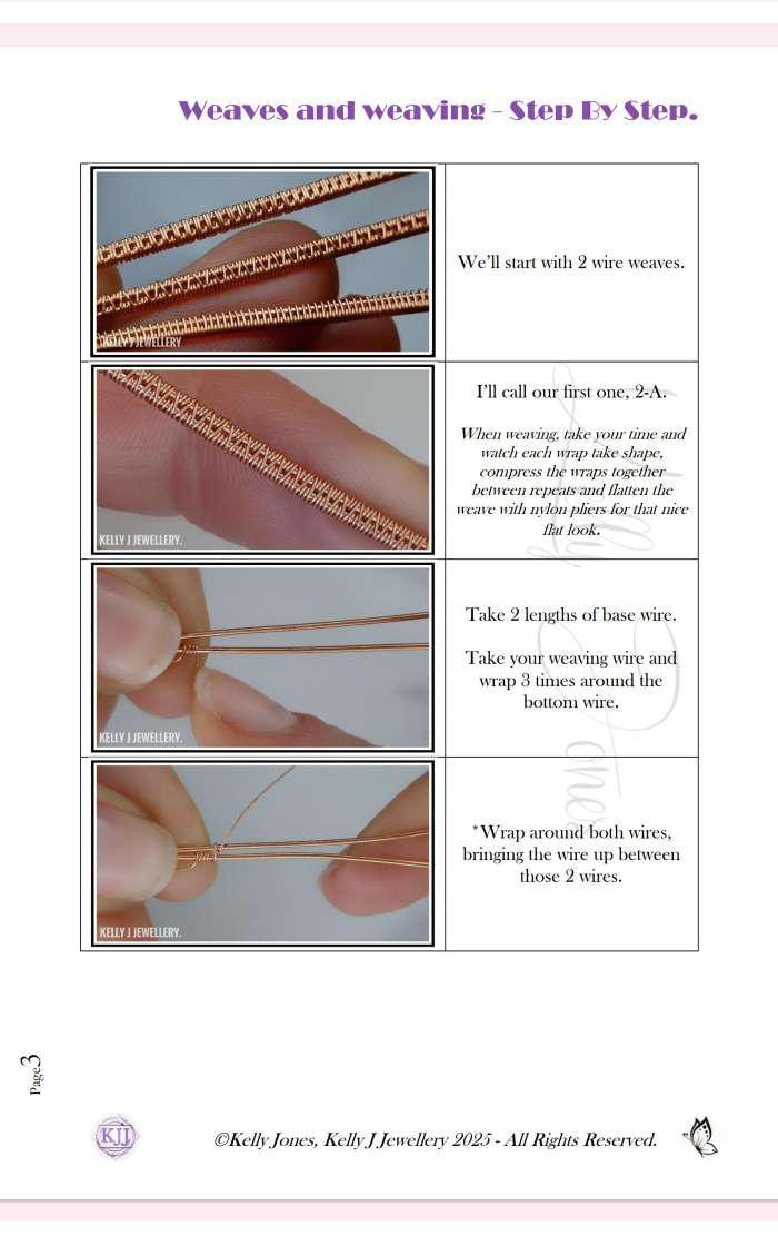 Wire Weaving Tutorial: Step-by-step Guide (digital Download) - Etsy
