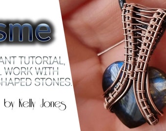 Unisex Pendant Tutorial 'Esme' is an instant download , it's easy to follow and has many images for you to follow along at your own pace.