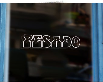 Pesado Grupo Norteño Decal - Banda Decal - Pesado Decal - Musica Norteña Decal