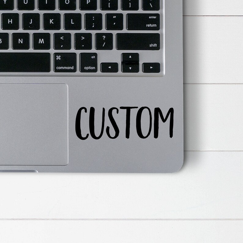 Custom Laptop Sticker, Custom Vinyl Decal, Custom Decal, Decals, Car ...