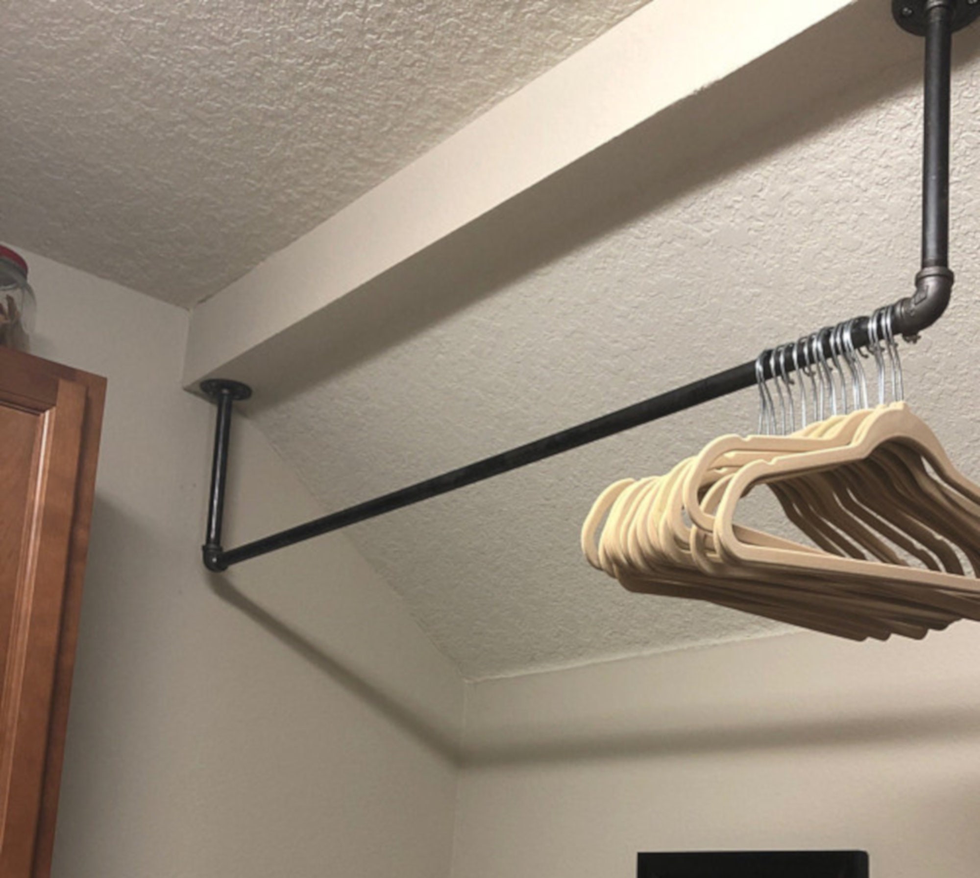 Diy Hanging Clothes Rack From Ceiling Tunersread