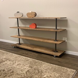 Industrial Rolling Garment Rack: Multiple Shelf Clothing & Shoe Storage image 2