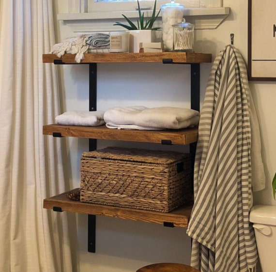 9 25 Depth Floating Shelves Rustic Wall Shelf