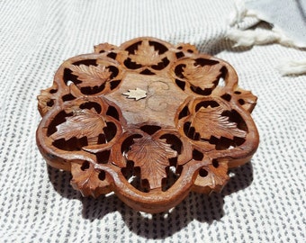 Vintage Wooden Trivet