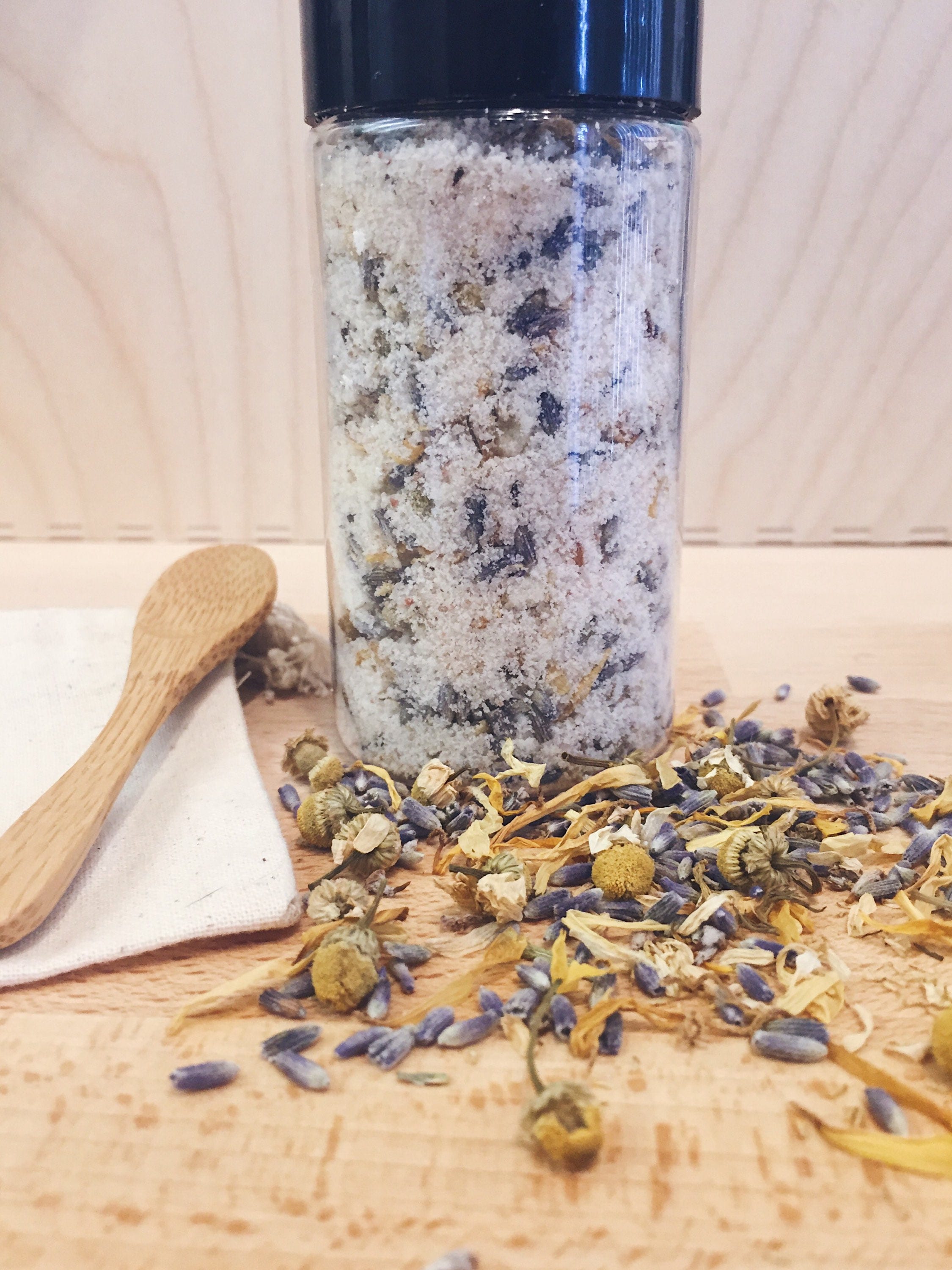 Herbal Bath Tea Herbal Bath Soak Floral Bath Soak Floral Etsy