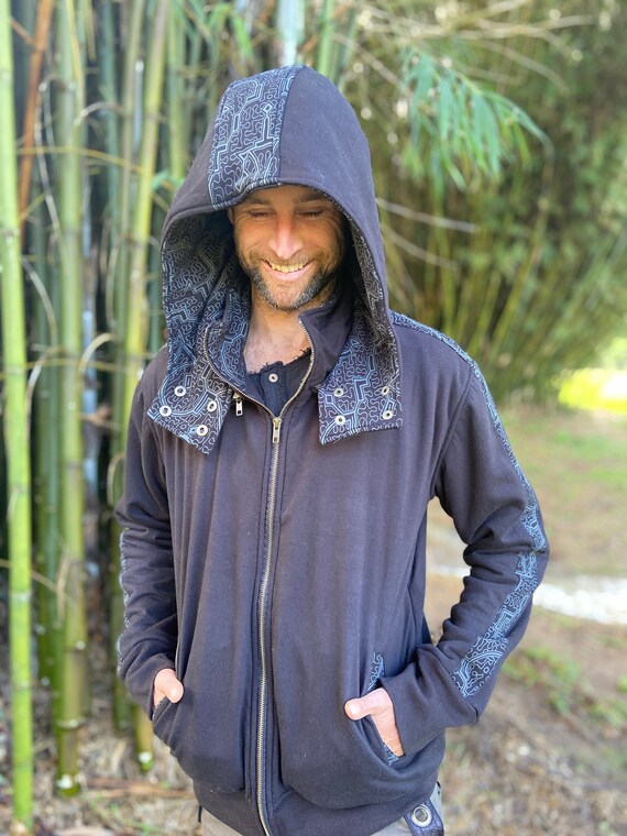 AYABO Hooded Thick Fleece Warm Zipped 
