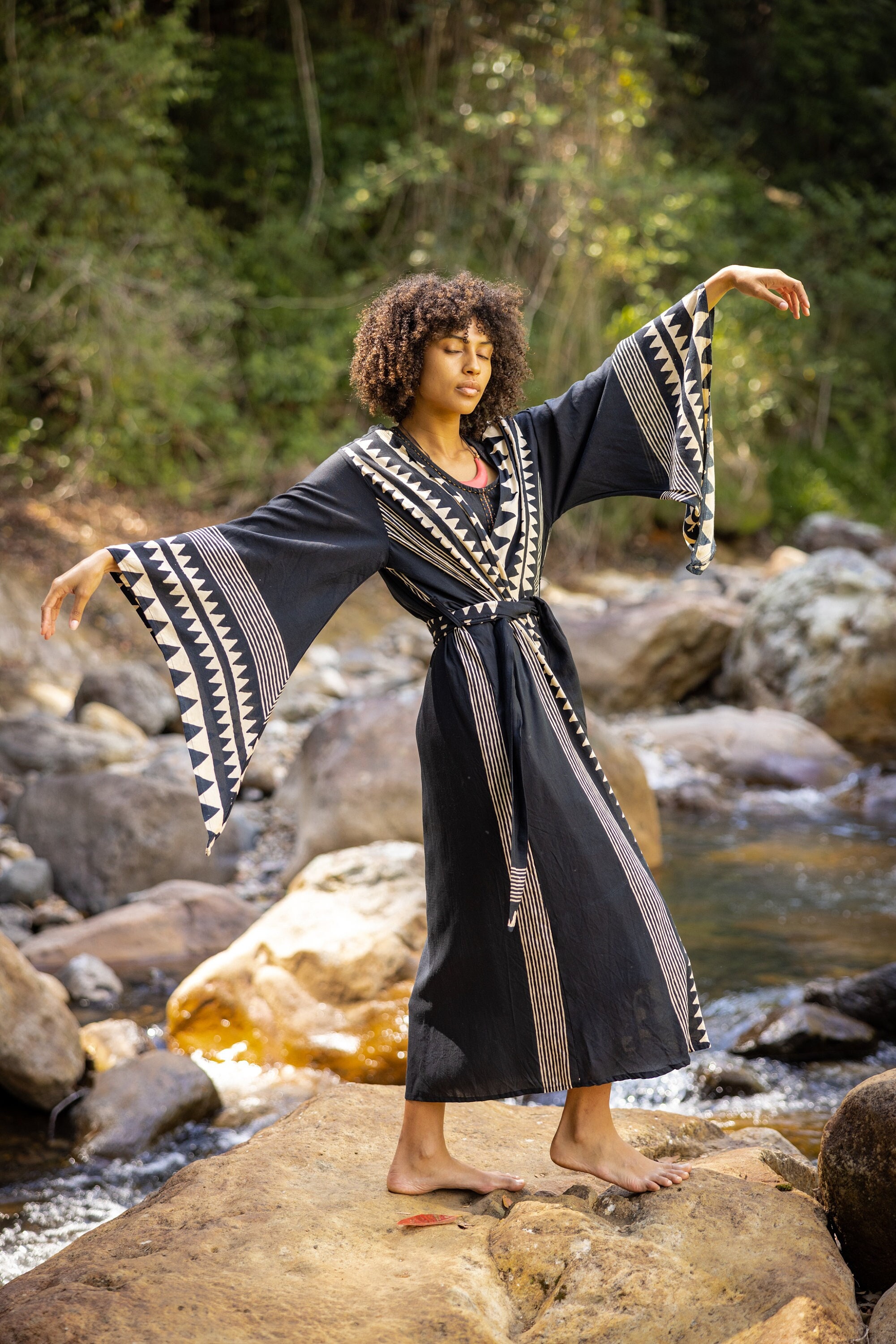 Sleep Kimono Etsy