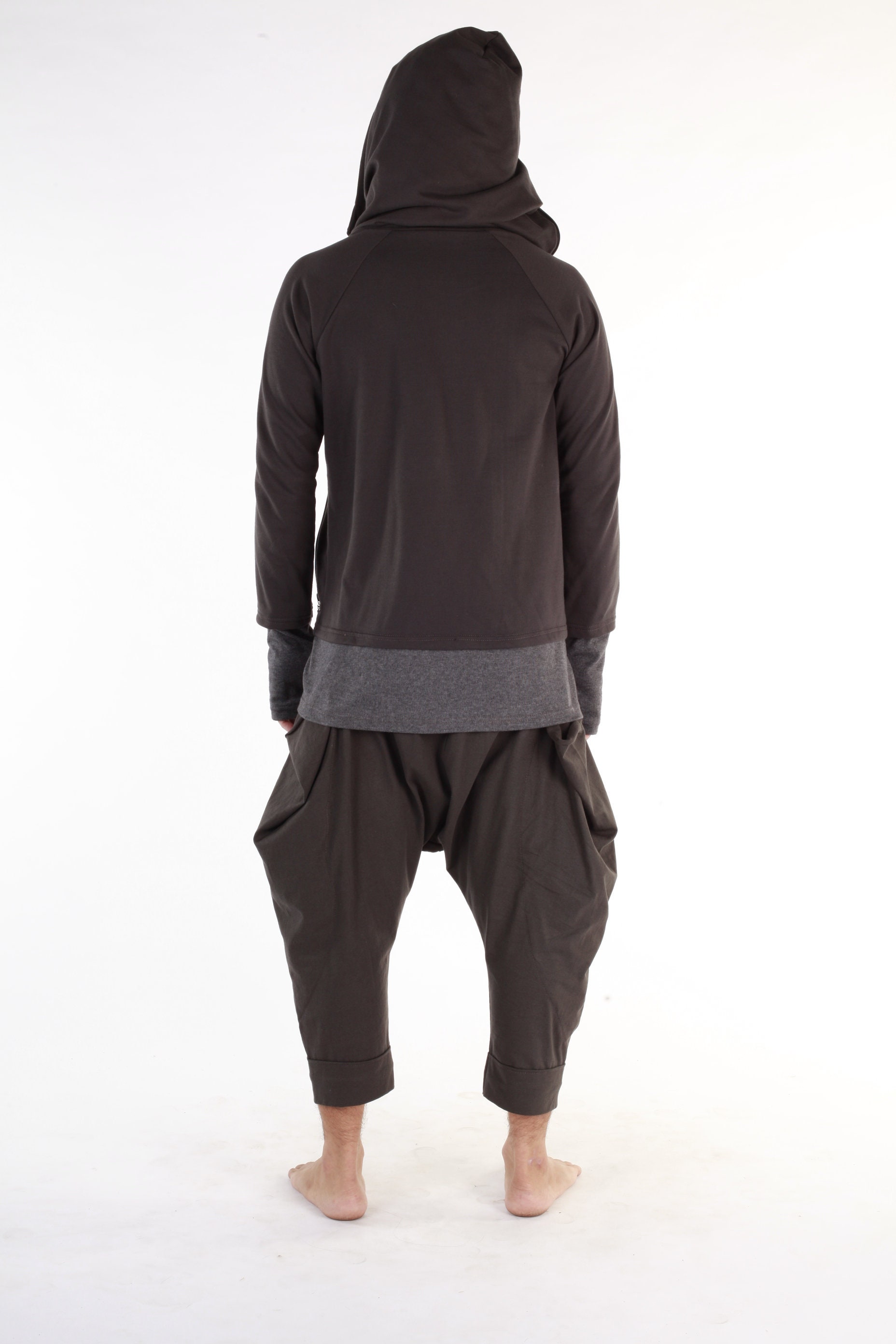 huge hood hoodie