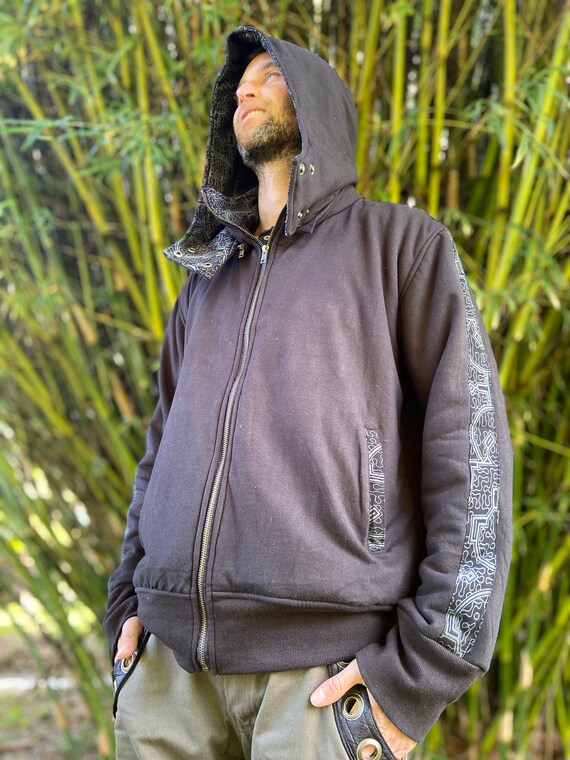 AYABO Hooded Thick Fleece Warm Zipped 