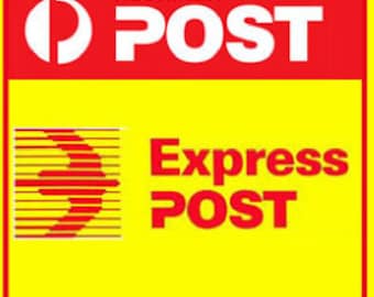 Shipping upgrade to Express post WITHIN AUSTRALIA ONLY