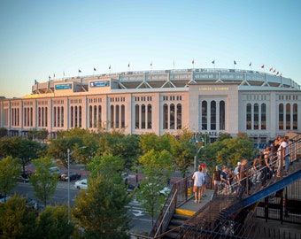 Photo of Yankee Stadium exterior, Bronx New York