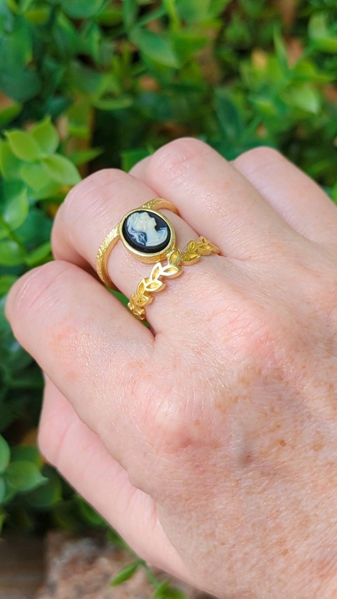Vintage Cat Cameo Ring – Ragtrader Vintage