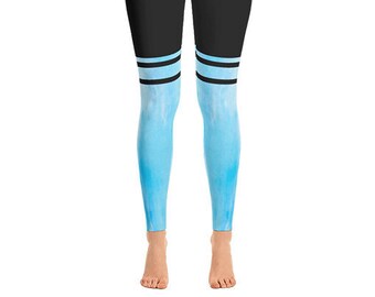 High Tide Leggings - Aqua