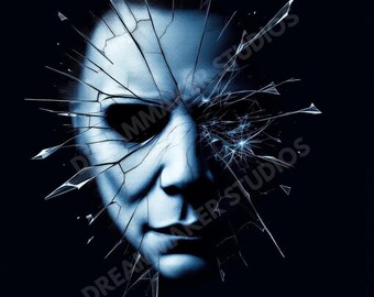 Projekt logo na Halloween Michaela Myersa