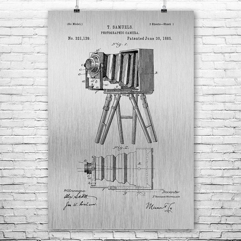 Pocket Camera Poster Print Photographer Gift Photojournalism Photography Kodak